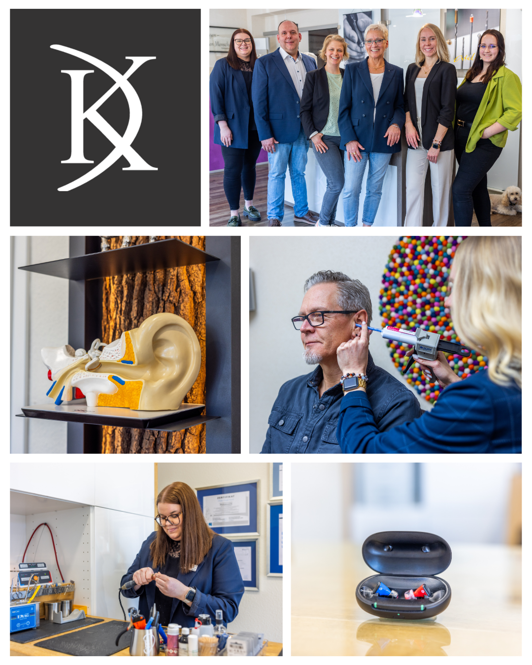 Collage DK besser HÖREN Dagmar Kienaß... besser HÖREN